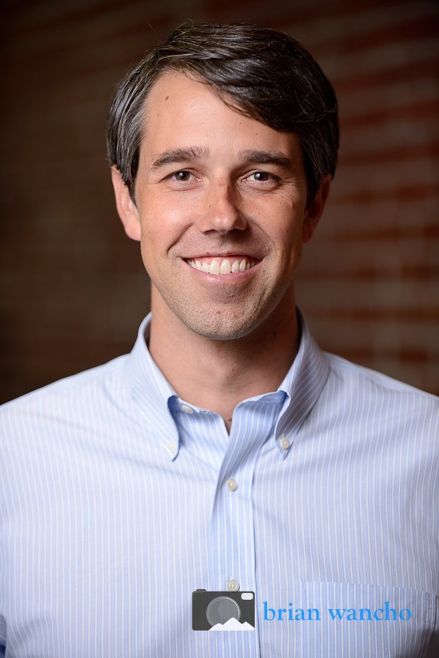 Portrait Photographer in El Paso - Beto O'Rourke