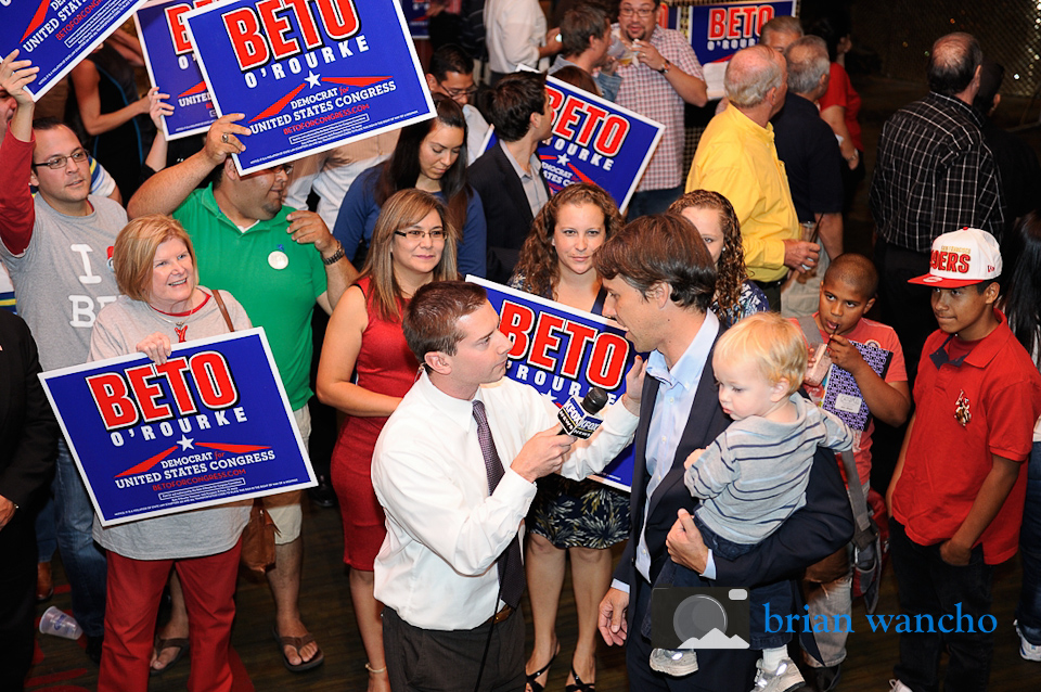 Editorial Style Event Photography - Beto O'Rourke