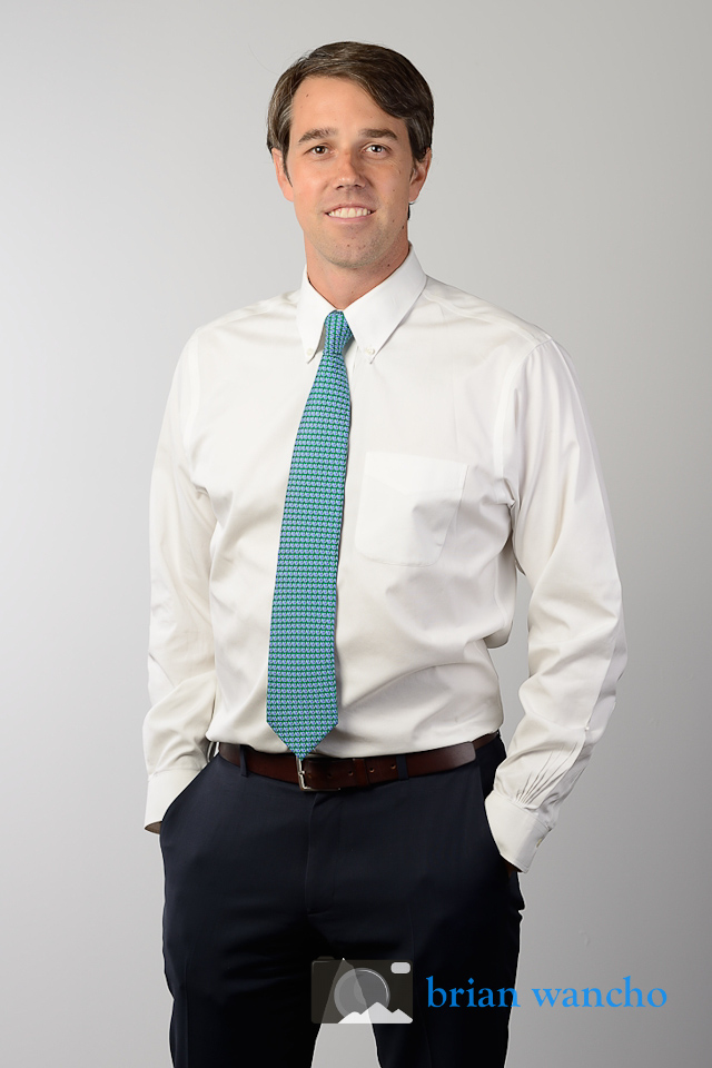 Portrait Photography for Beto O'Rourke