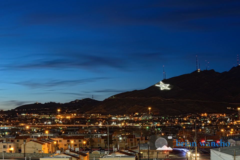 El Paso's Iconic Star on the Mountain