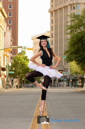 Senior Portraits - Urban Ballerina - El Paso Professional Photographer